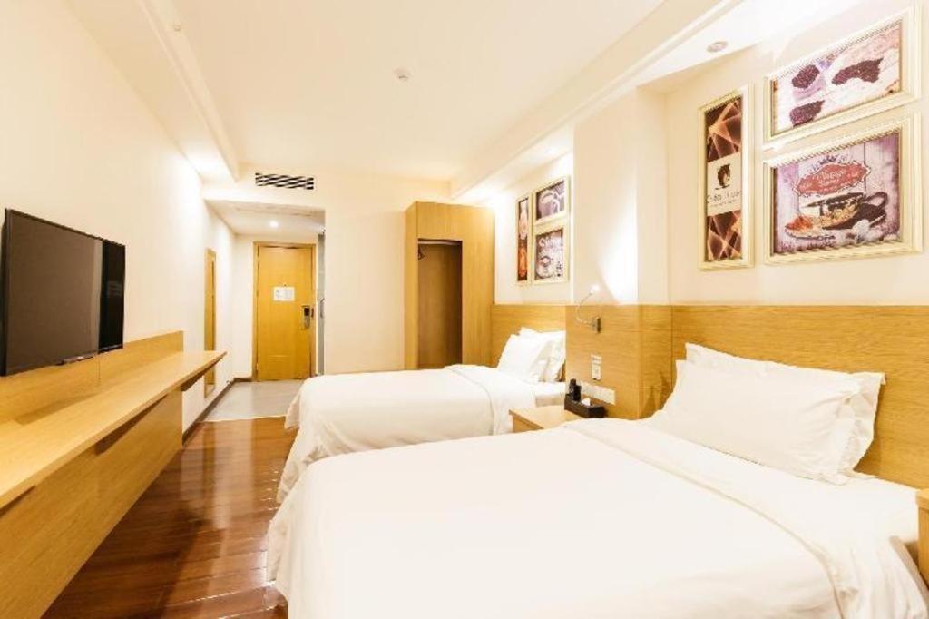 T Social Hotel Guangzhou Railway Station Branch Zewnętrze zdjęcie