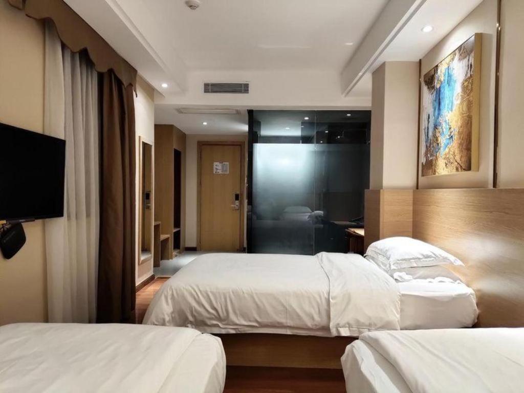 T Social Hotel Guangzhou Railway Station Branch Zewnętrze zdjęcie