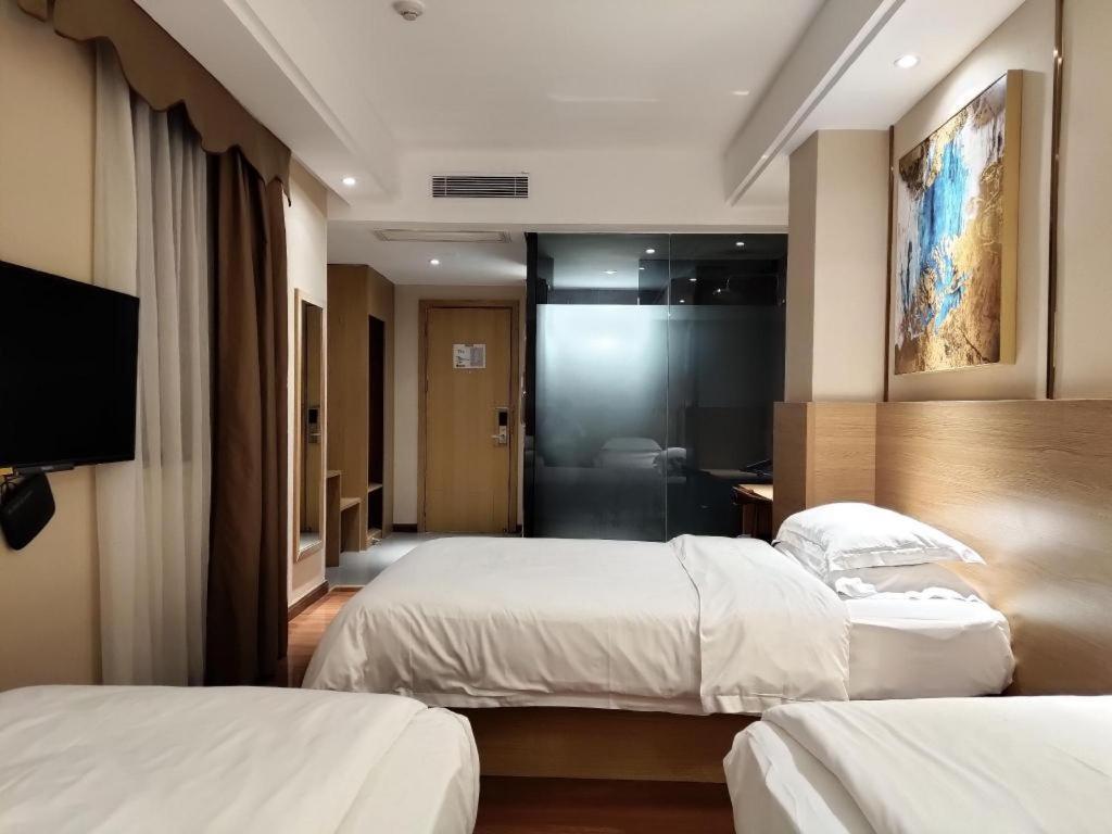 T Social Hotel Guangzhou Railway Station Branch Zewnętrze zdjęcie